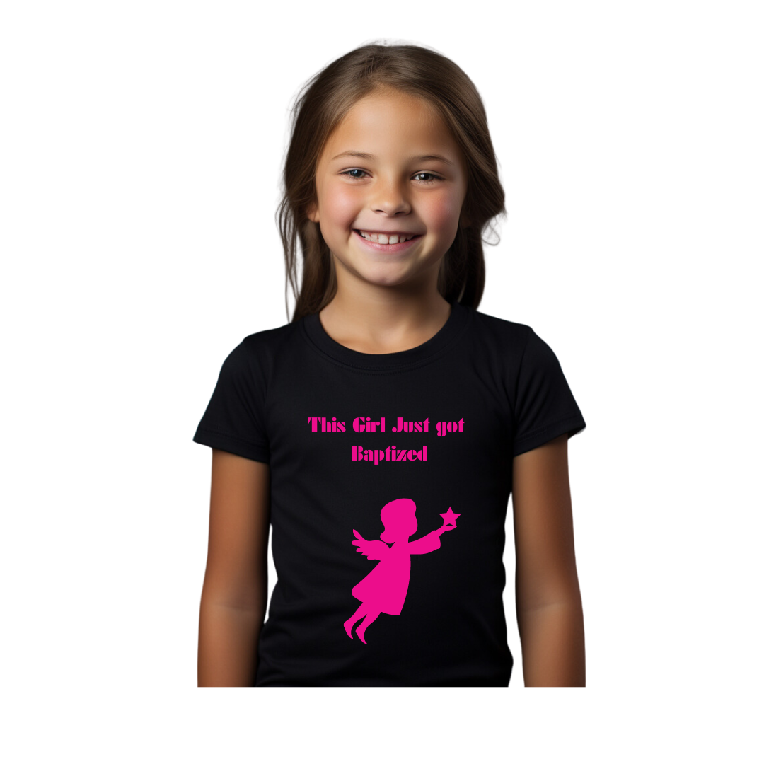 This girl just got baptized